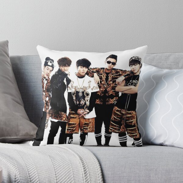 BTS 2013, 2 Cool 4 Skool Debut Era Throw Pillow for Sale by Niyuha