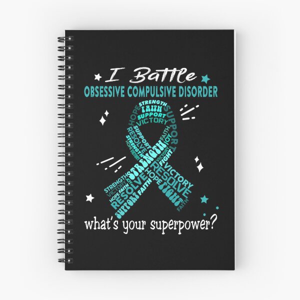 Item preview, Obsessive Compulsive Disorder Warrior, I Battle Obsessive Compulsive Disorder What's Your Superpower? designed and sold by Greggwillard.