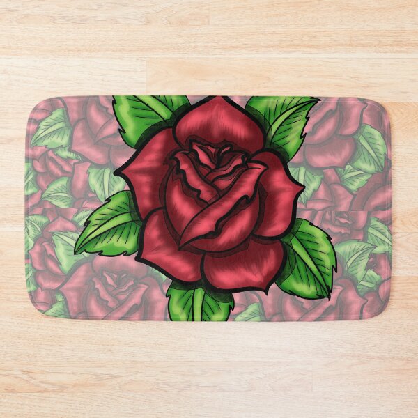 Item preview, red rose digital  designed and sold by Crochetamommy.