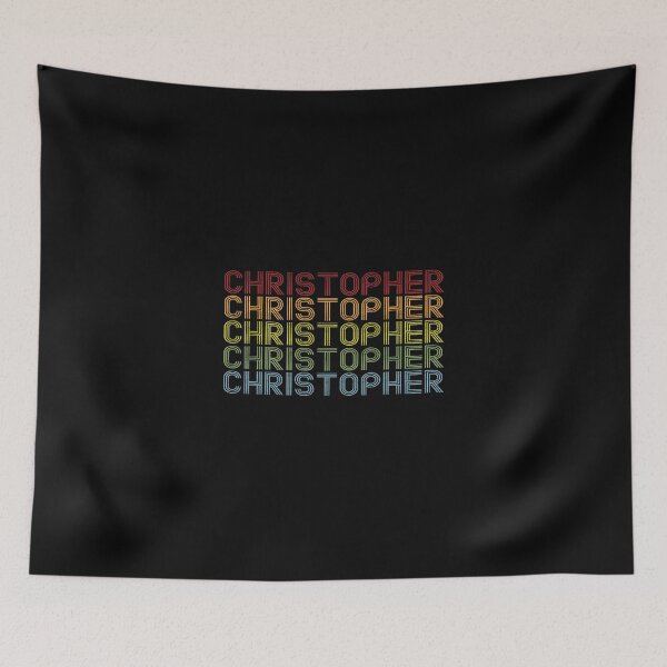 Item preview, Christopher Name T Shirt - Christopher Vintage Retro Christopher Name Gift Item Tee designed and sold by chezeva.