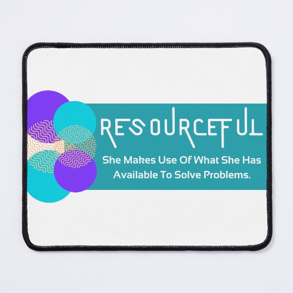 Item preview, Empowered Women Quote- Resourceful designed and sold by AshStylz.