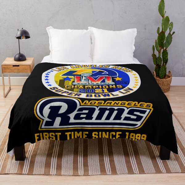 Los Angeles Rams Super Bowl LVI Champions Blanket - Trends Bedding