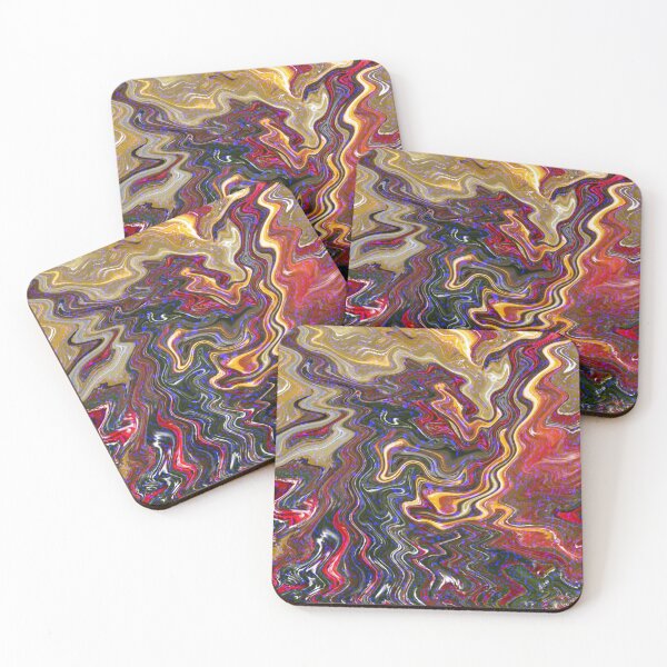 Item preview, Colourful Smoke Trippy Abstract Psychedelic Artwork designed and sold by vikghosh.
