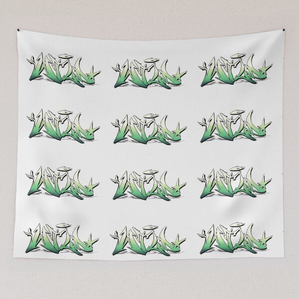 Item preview, graffiti wild green hd designed and sold by gagarotak.