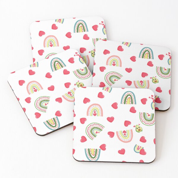 Item preview, Hearts & Rainbows designed and sold by SparkFreely.