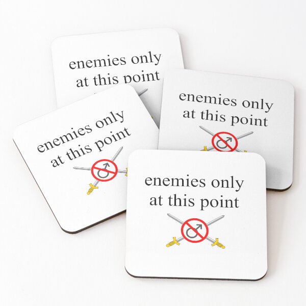 Item preview, Enemies only at this point designed and sold by awsomehog1.