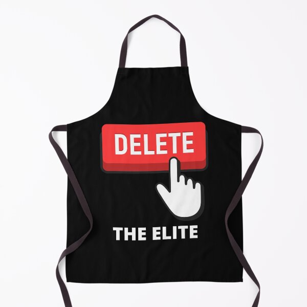 Item preview, Delete The Elite. designed and sold by NinjaPug.