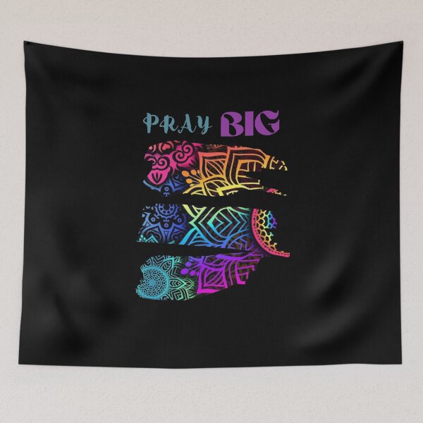 Item preview, Pray Big Bright and Beautiful designed and sold by RedSparkle.