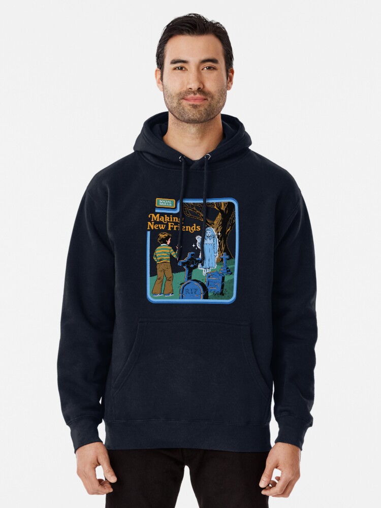 Making New Friends Pullover Hoodie for Sale by Steven Rhodes Redbubble