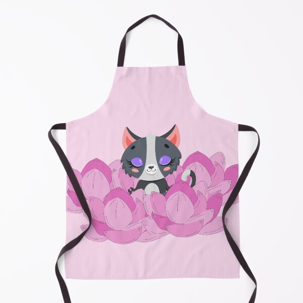 Item preview, Cute Cat In Lotus Tattoo designed and sold by Hoetoons.