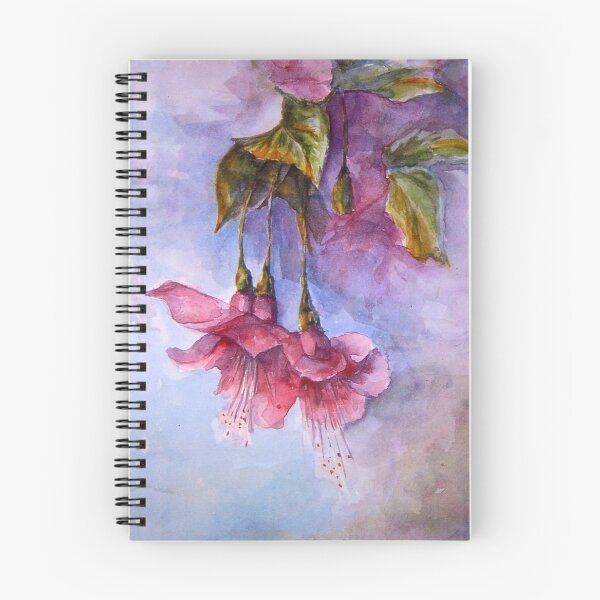 Item preview, Fuchsias 2 Watercolour Painting designed and sold by Heatherian.