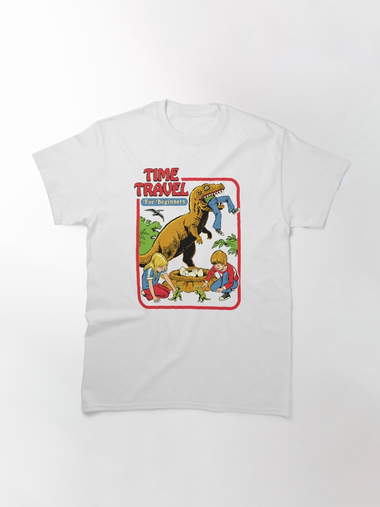 Thumbnail 3 of 7, Classic T-Shirt, Time Travel For Beginners designed and sold by stevenrhodes.