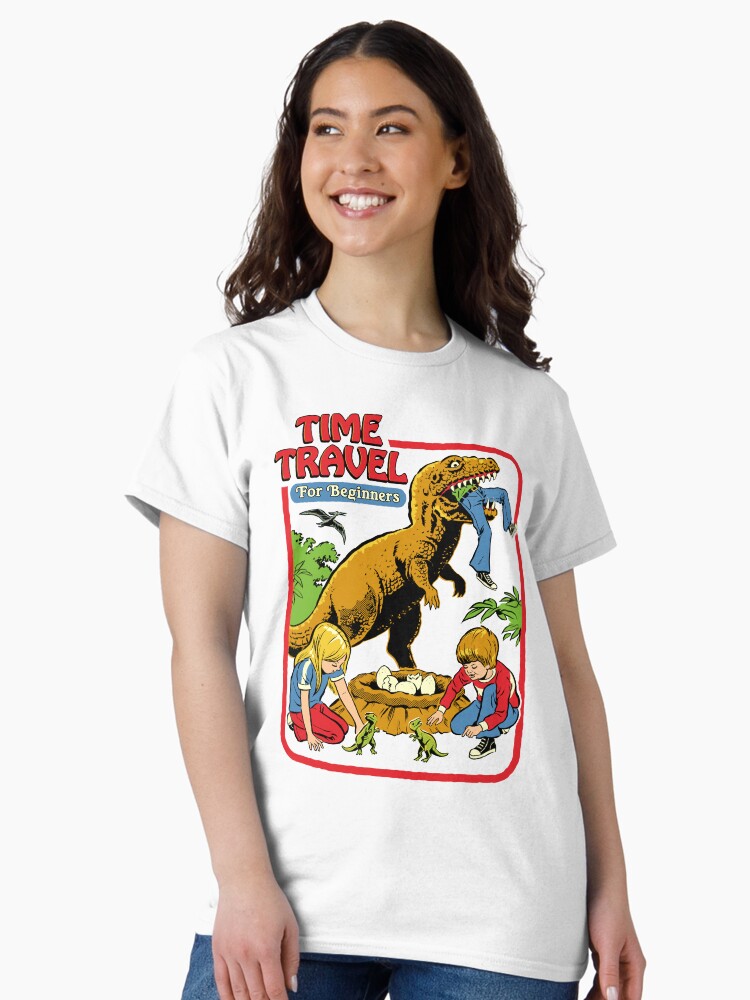 Thumbnail 2 of 7, Classic T-Shirt, Time Travel For Beginners designed and sold by stevenrhodes.