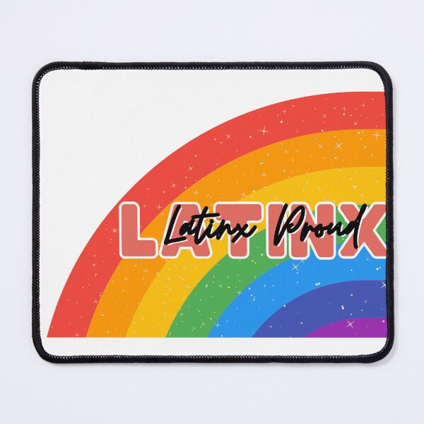 Item preview, Latinx Queer Rainbow Sticker designed and sold by aventurasEnESL.