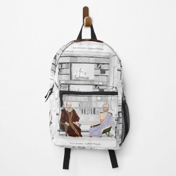 Item preview, In Conversation - Galileo & Aristotle designed and sold by MI-Artworks.