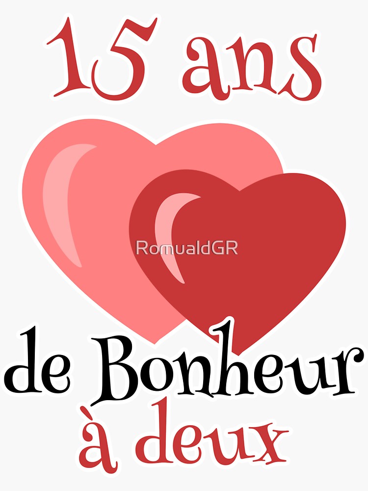 15e Carte Anniversaire De Mariage. 15e Anniversaire De Mariage Carte