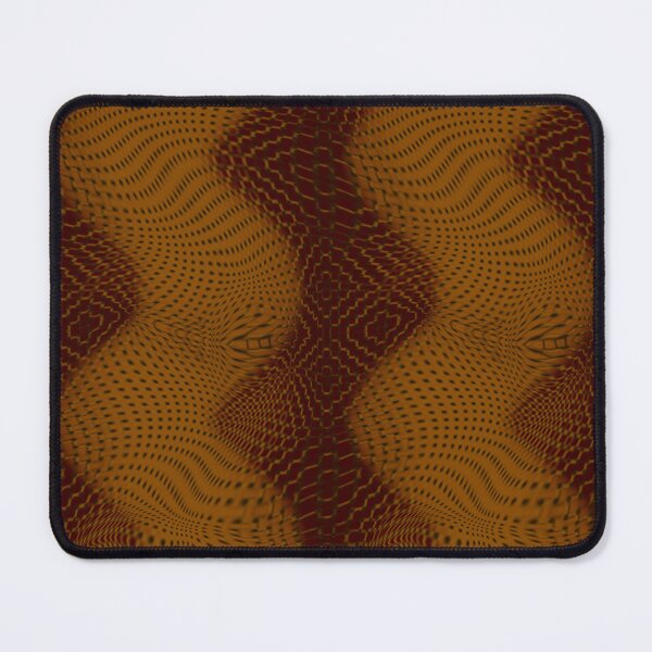 Item preview, Brownish curves and something like crooked jute designed and sold by ShapesColors.