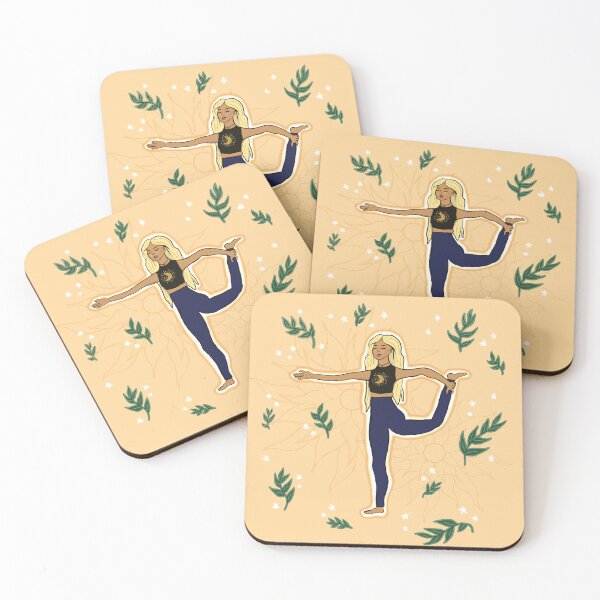 Item preview, Yoga Pose Print designed and sold by euphoriabloom.