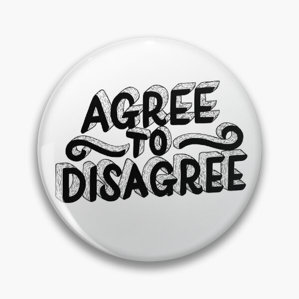 Item preview, Agree To Disagree designed and sold by aftrisletter.