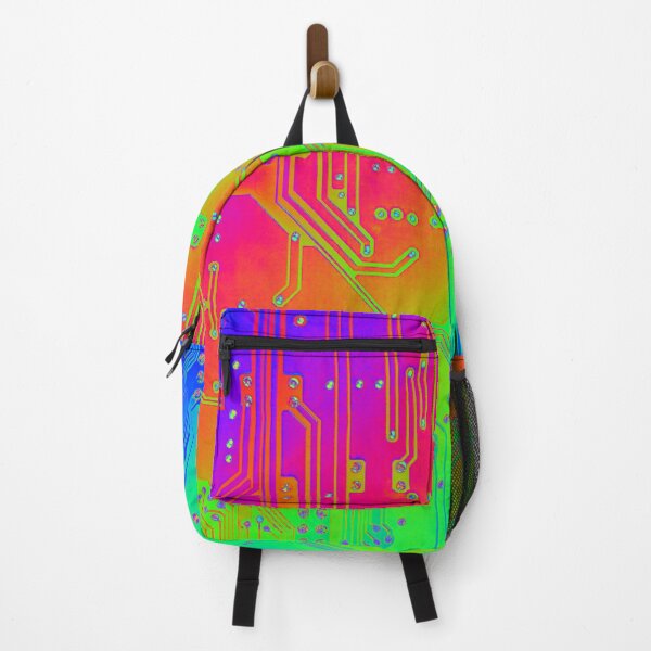 Item preview, Circuit Board Trippy Rainbow | LGBT Rainbow | Rainbow Circuit Board | Glitchy Gift designed and sold by TheLittleTerror.