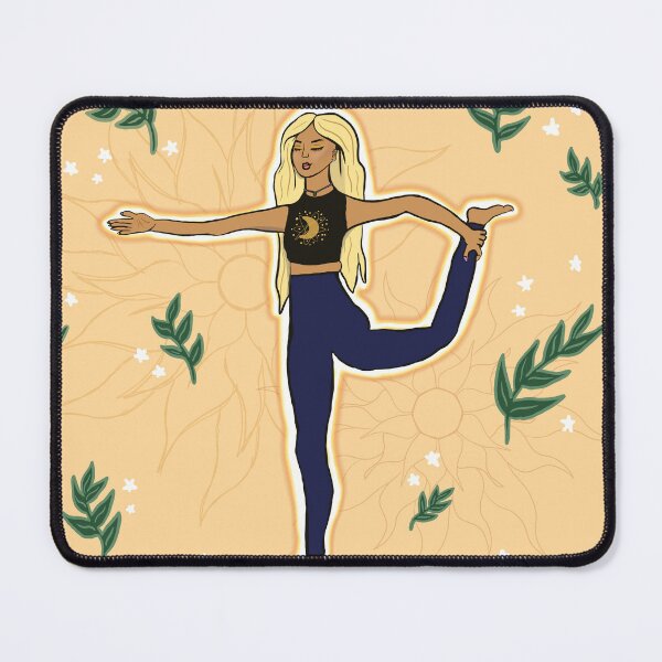 Item preview, Yoga Pose Print designed and sold by euphoriabloom.