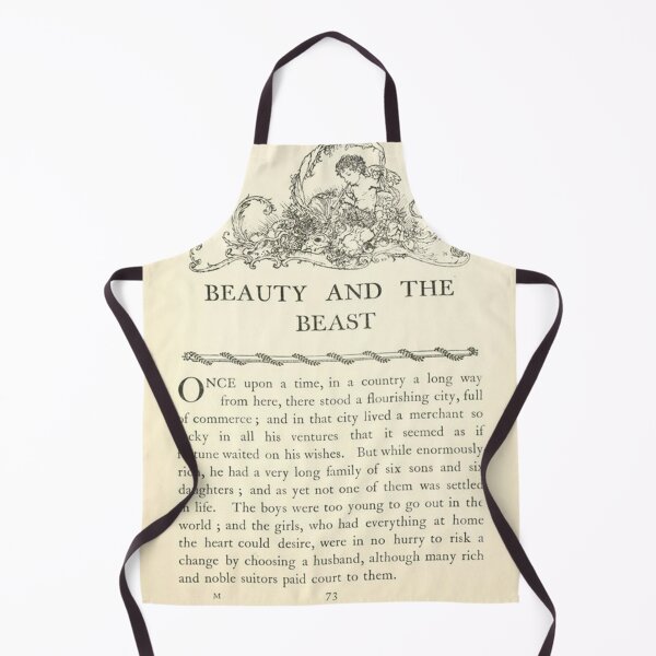 Item preview, beauty and the beast vintage page designed and sold by Alter-Idem.