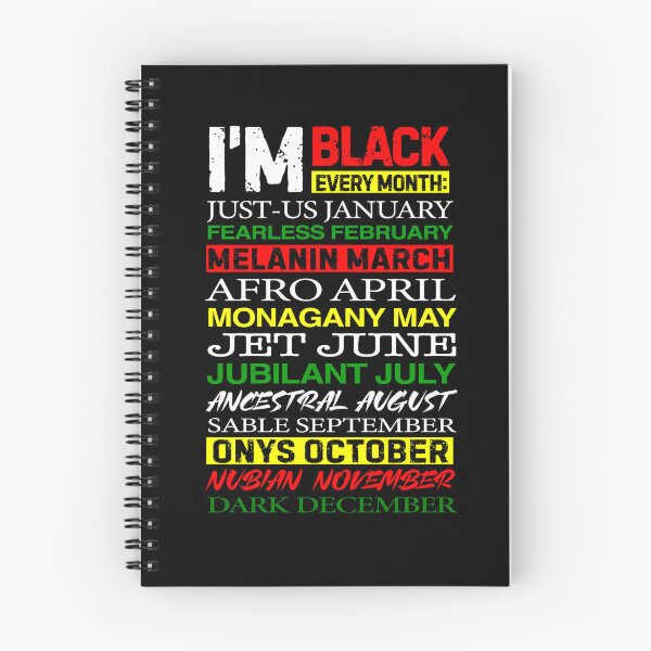 Item preview, i am black every month designed and sold by Grafik0.