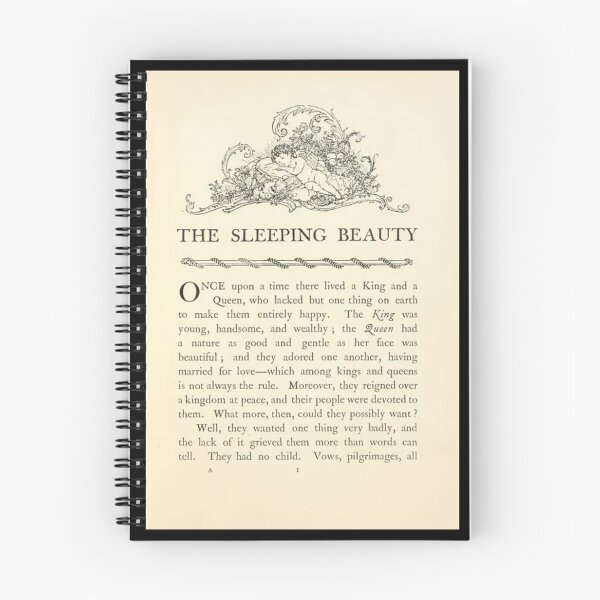 Item preview, the sleeping beauty vintage page designed and sold by Alter-Idem.
