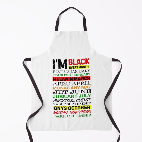 Item preview, i am black every month v2 designed and sold by Grafik0.