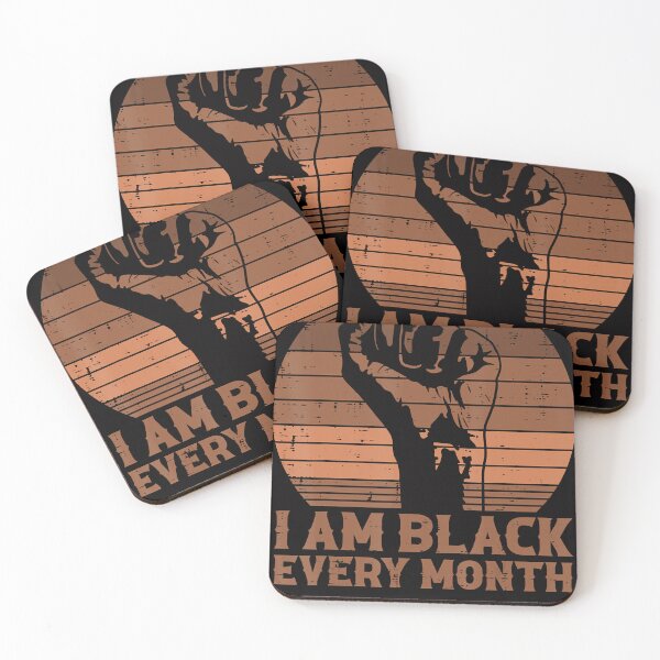 Item preview, I Am Black Every Month African History BHM Melanin Men Women designed and sold by MichaelAgree.