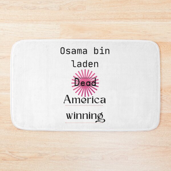 Item preview, Osama bin laden dead America Winning - Fashion  designed and sold by GeePixDesign.