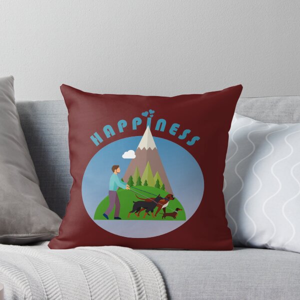 Item preview, Happiness Is A Day Spent Hiking With My Dog designed and sold by Zayncollections.