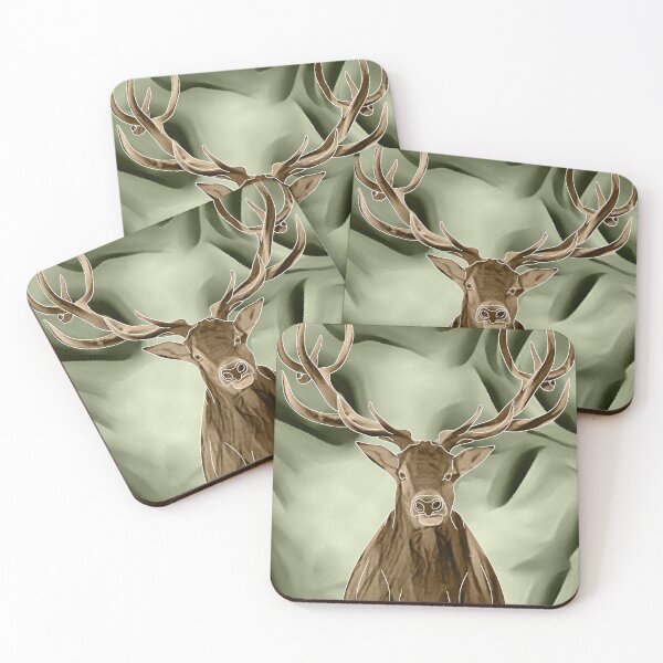 Item preview, Abstract Painting The Deer designed and sold by GREENOART.