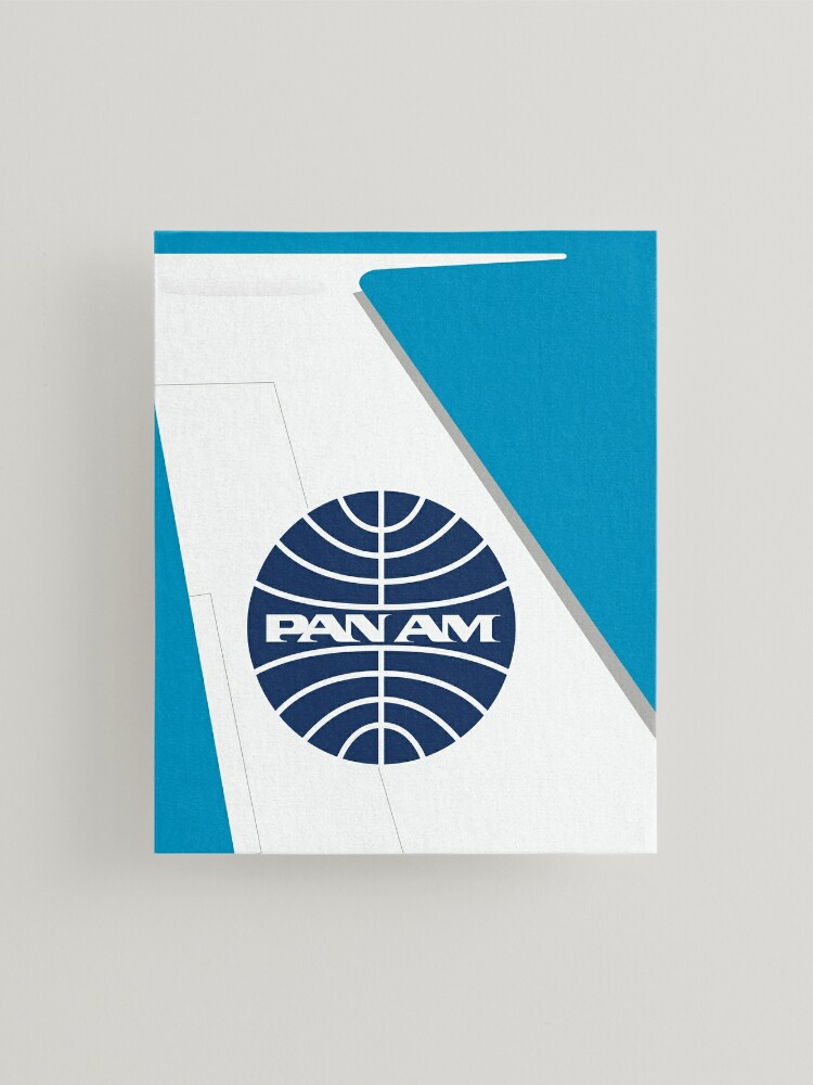 Thumbnail 2 of 6, Mounted Print, Pan Am | Pan American Airways | Tail Fin designed and sold by darryldesign.