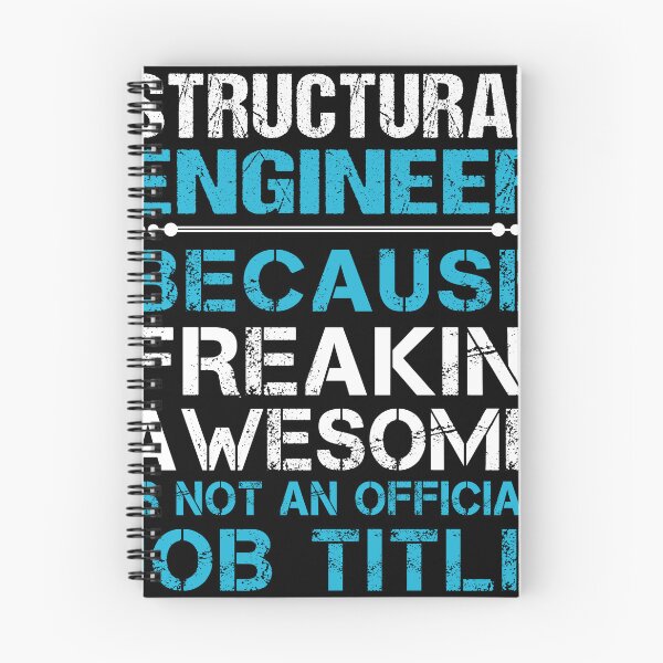 Item preview, Structural Engineer T Shirt - Freaking Awesome Job Gift Item Tee designed and sold by oetate4774.
