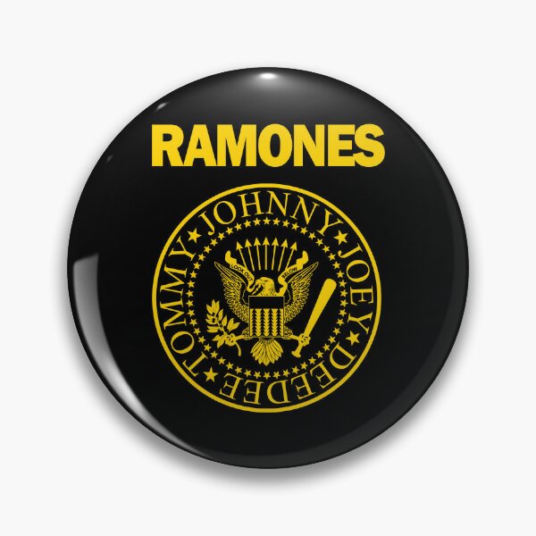 Lot Pack Badge Button Ø38mm Punk Rock Ramones US Band Groupe 