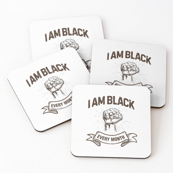 Item preview, i am black every month v3 designed and sold by Grafik0.