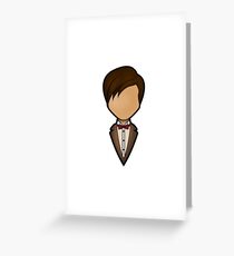 Eleven - Matt Smith Greeting Card