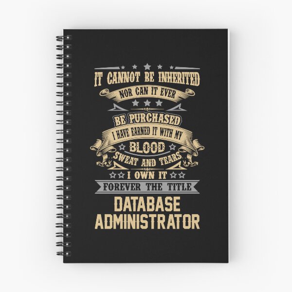 Item preview, Database Administrator T Shirt - Forever The Title Job Gift Item Tee designed and sold by celiagomez456.
