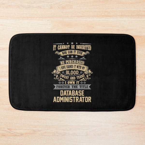 Item preview, Database Administrator T Shirt - Forever The Title Job Gift Item Tee designed and sold by celiagomez456.