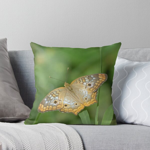 Item preview, Tropical White Peacock Butterfly designed and sold by Heather Pickard.