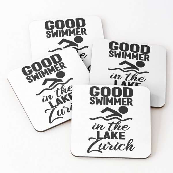 Item preview, Good swimmer in the Lake Zurich, Zurich, Zürisee, Zürichsee, Lai da Turitg, Zurich travel, Switzerland  designed and sold by Swissstore.