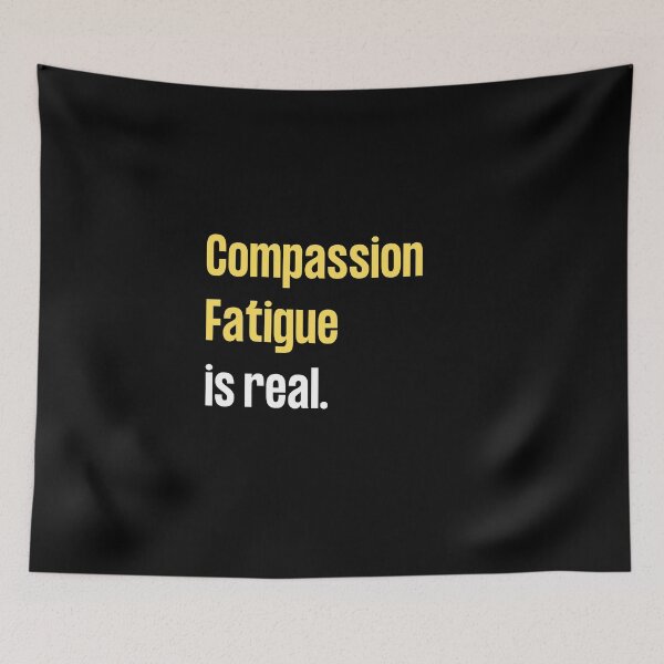 Item preview, Compassion Fatigue - Yellow designed and sold by GoneGoodbye.