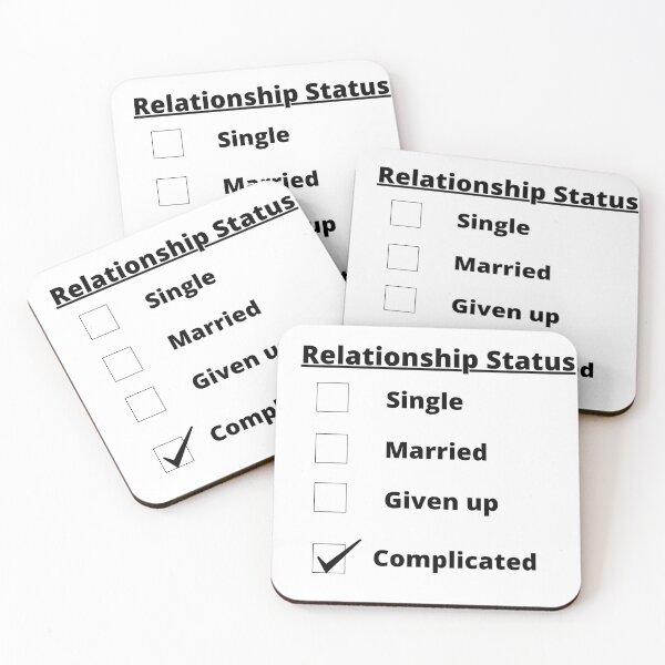 Item preview, Relationship status designed and sold by Giographix.