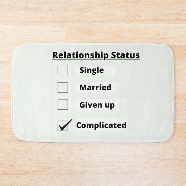 Item preview, Relationship status designed and sold by Giographix.