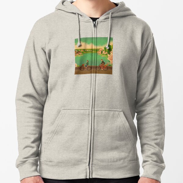 Puuung Bicycle Zipped Hoodie