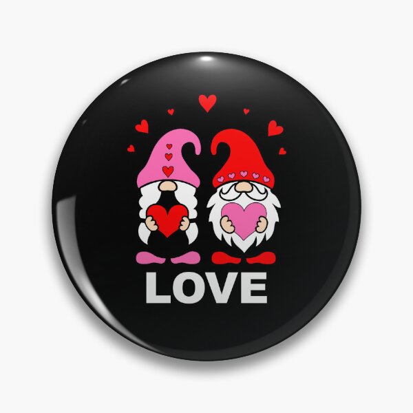 Item preview, Happy Valentine's Day Valentine Gnomes Gnome Elf Elves designed and sold by Spaceshipsells.