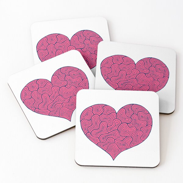 Item preview, Squiggly Heart designed and sold by RealArt4u.
