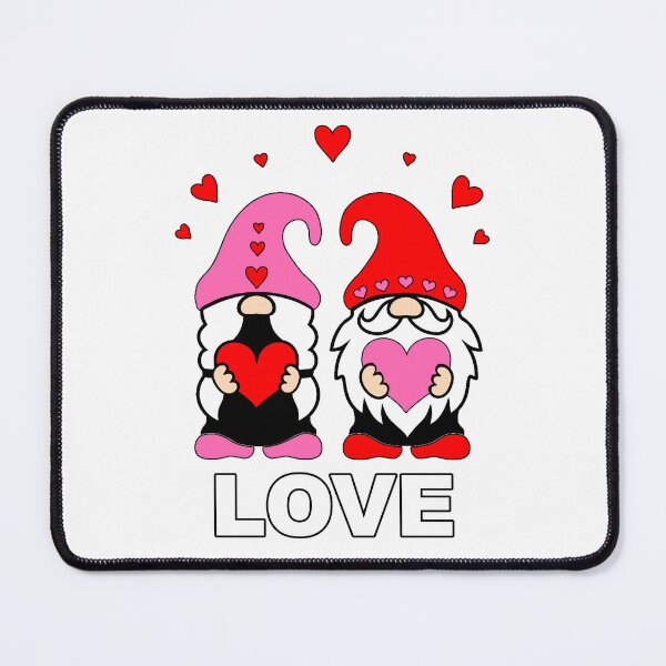 Item preview, Happy Valentine's Day Valentine Gnomes Gnome Elf Elves designed and sold by Spaceshipsells.