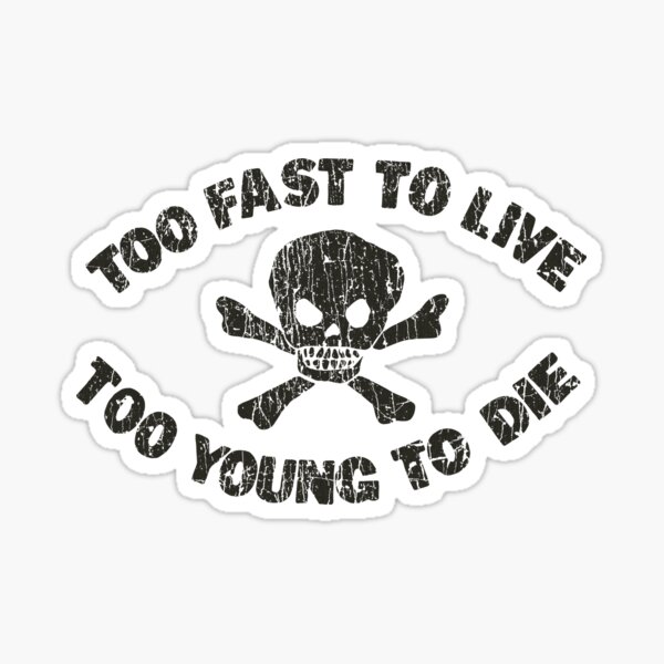 売店】Too Fast To Live Too Young To Dieの通販 by t2phage's shop｜ラクマポップス/ロック(邦楽) 